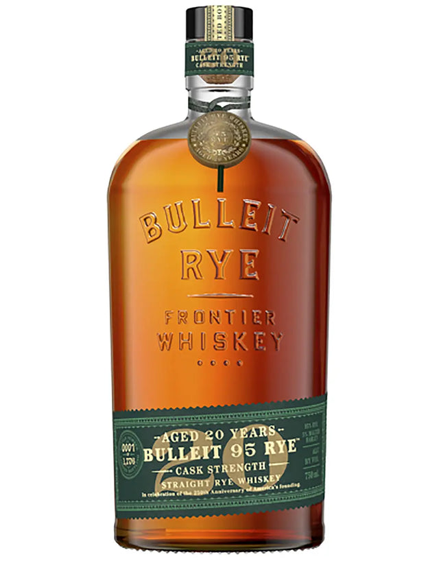 Bulleit Rye Aged 20 Years Cask Strength Whiskey