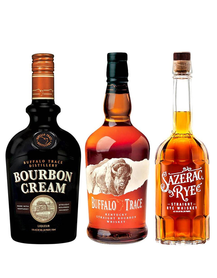 Buffalo Trace - Buffalo Cream - Sazerac - Combo - Bundle