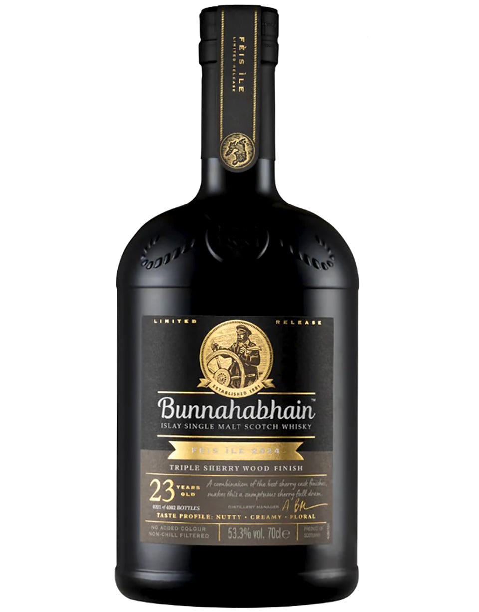 Buy Bunnahabhain Fèis Ìle 2024: 23 Year Old Triple Sherry Wood Finish