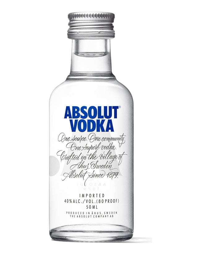 Absolut Vodka 50ml 6-Pack