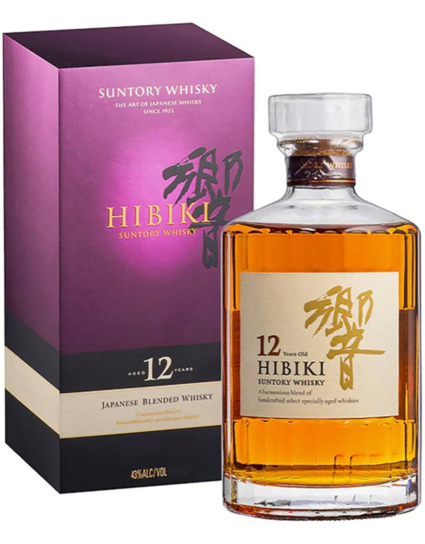 Hibiki 12 Year Old Japanese Whisky - Suntory