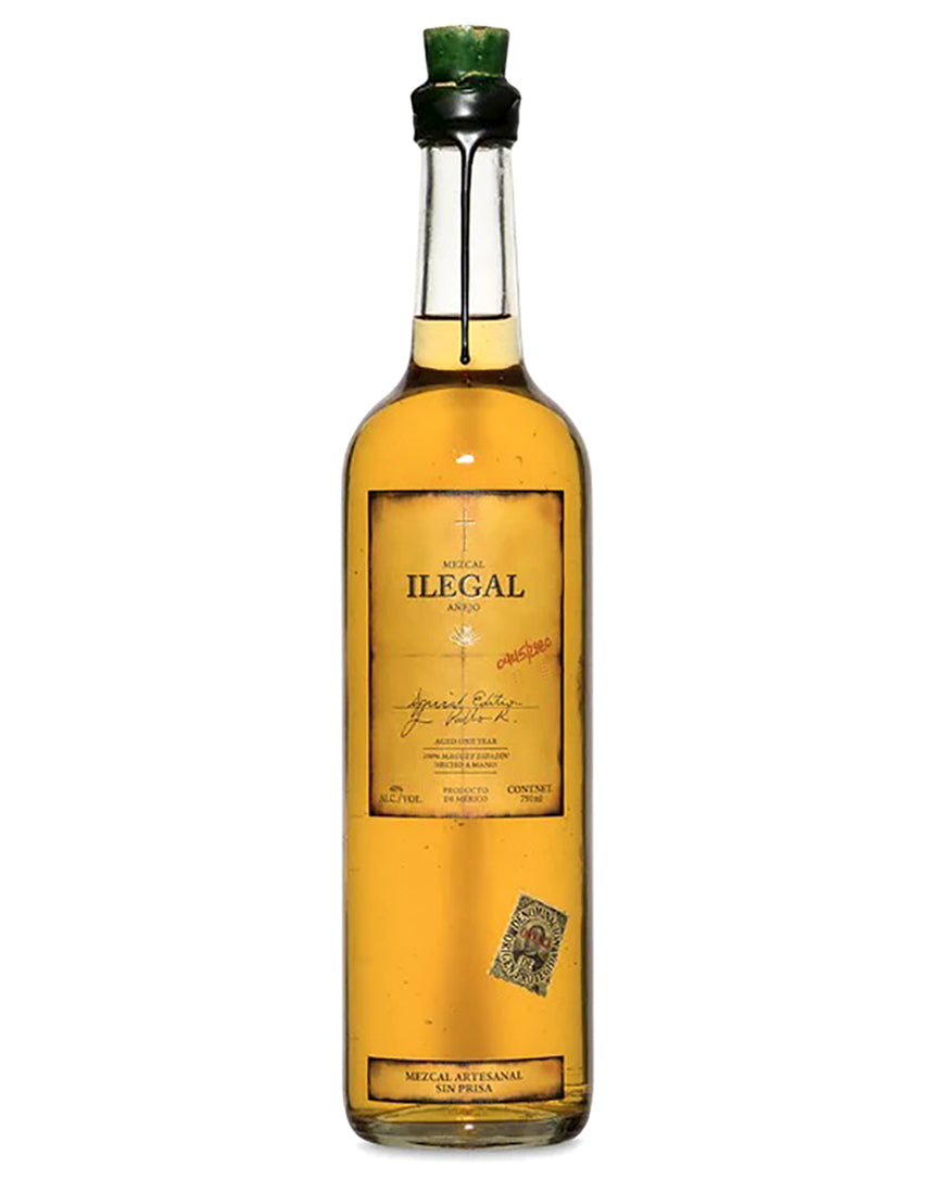 Ilegal Mezcal Anejo 750ml - Ilegal Mezcal