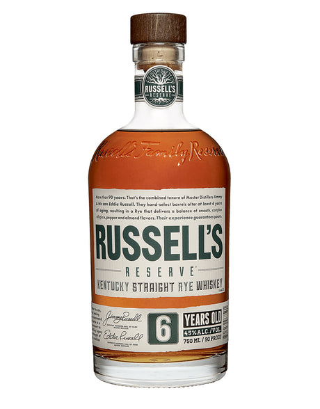 Russell's Reserve Rye 6 Year Whiskey - Wild Turkey