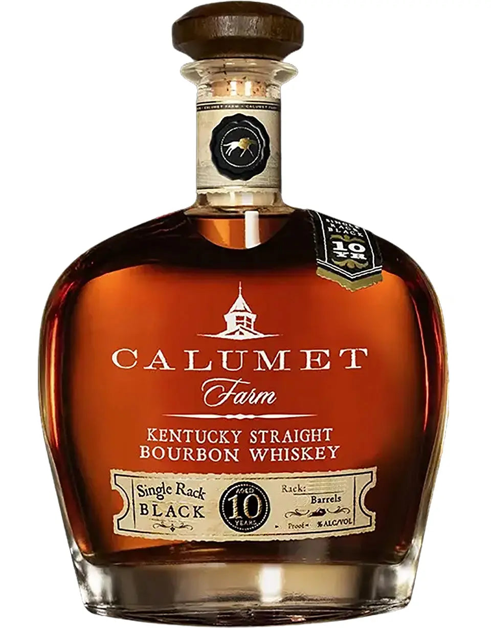 Buy Calumet Farm Single Rack Black 10 Year Bourbon