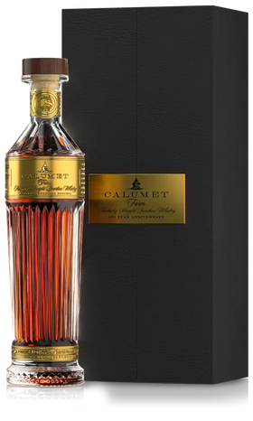 Calumet Farm 18 Year Bourbon Trophy Decanter 100th Anniversary Release Calumet