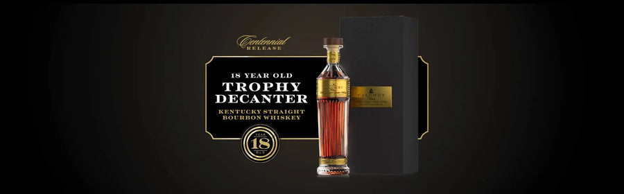 Calumet Farm 18 Year Bourbon Trophy Decanter 100th Anniversary Release Calumet