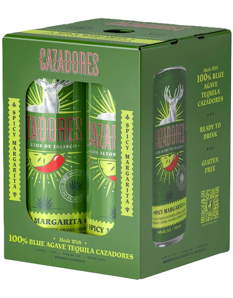 Buy Cazadores Spicy Margarita Pack Can 4-Pack