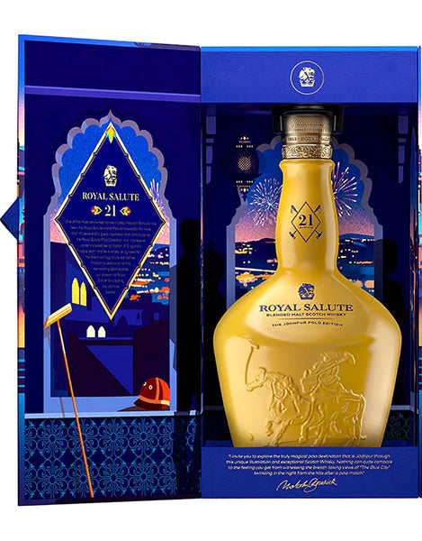 Chivas Regal - 21 yr Royal Salute Scotch Whisky - Burlington