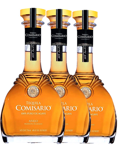 Buy Comisario Tequila Anejo 3-Pack Bundle