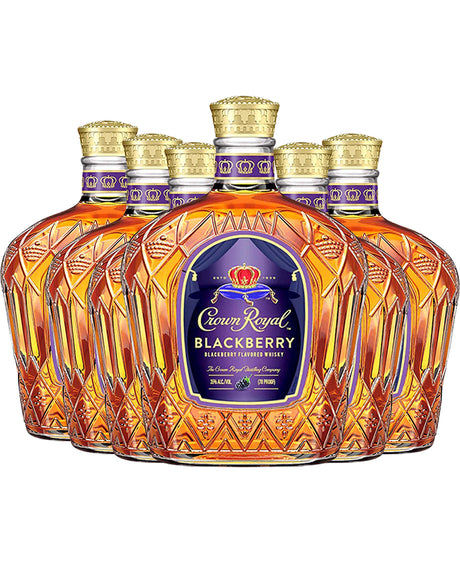 Buy Crown Royal Blackberry Canadian Whisky 6-Bottles