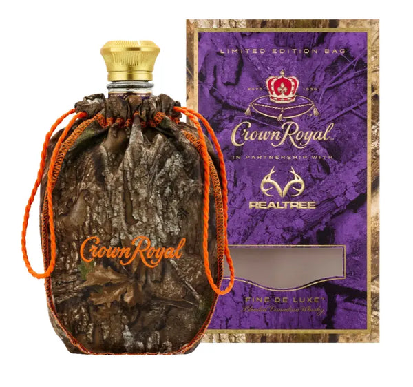 Crown Royal x REALTREE Deluxe Limited Edition With Camo Bag