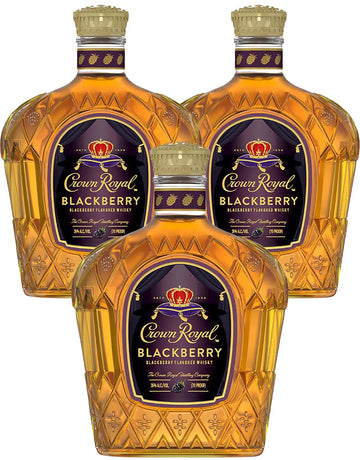 Buy Crown Royal Blackberry Canadian Whisky 3-Pack