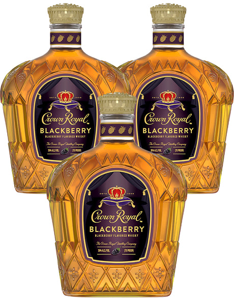 Buy Crown Royal Blackberry Canadian Whisky 3-Pack