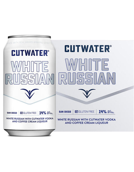 CutWater White Russian Can 4Pk - Cutwater Can