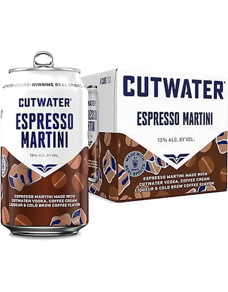 Buy Cutwater Espresso Martini Can