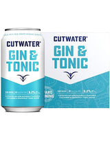 Buy Cutwater Gin & Tonic Cocktail Can 4-Pack