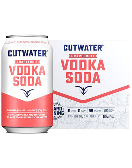 Buy Cutwater Grapefruit Vodka Soda Can