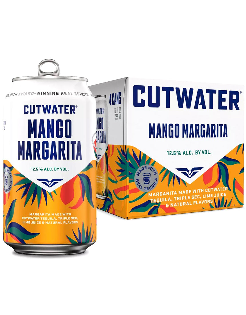 Buy Cutwater Mango Margarita Cocktail Can 4Pk