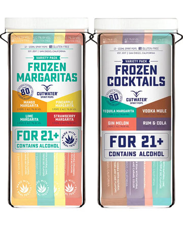 Cutwater Frozen Cocktails 2-Pack Combo - Cutwater