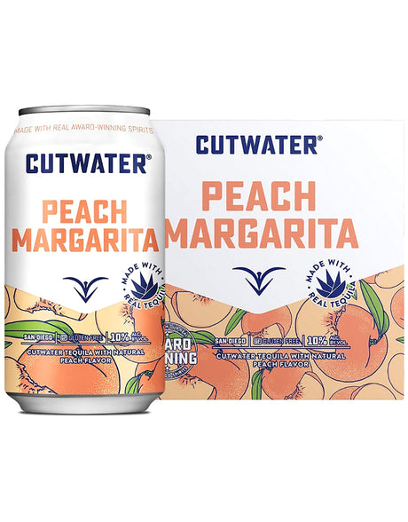 Buy Cutwater Peach Margarita Cocktail Can 4-Pack