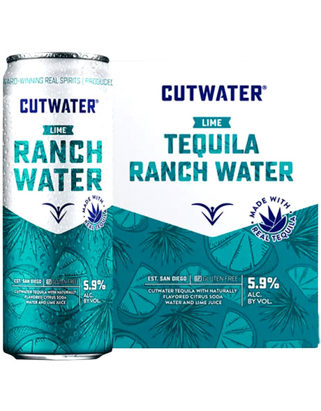 Buy Cutwater Tequila Lime Ranch Water