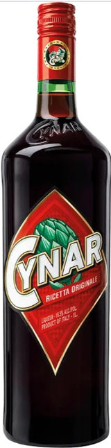 Licor de aperitivo de alcachofas Cynar