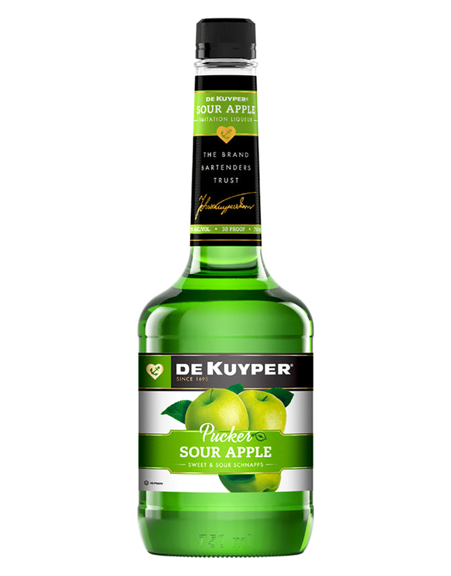 Buy DeKuyper Pucker Sour Apple Schnapps Liqueur