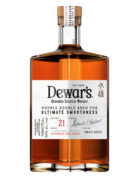 Buy Dewar's Double Double 21 Year Old Mizunara Scotch Whisky