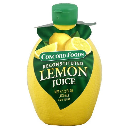 Concord Lemon Juice 4.5oz. - Distributed Consumables