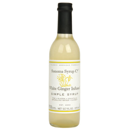 White Ginger Infused Simple Syrup - Distributed Consumables