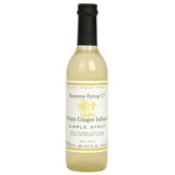 White Ginger Infused Simple Syrup - Distributed Consumables