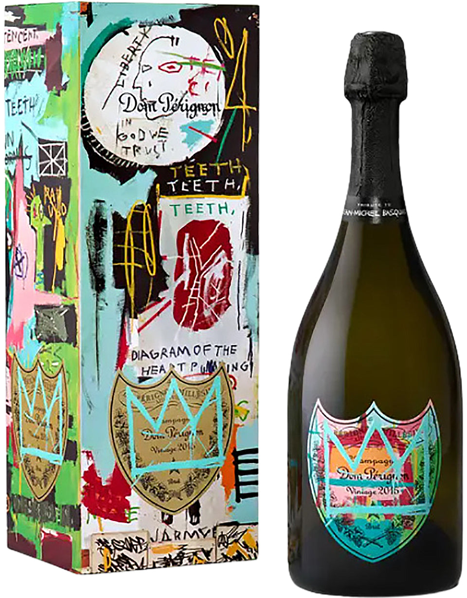 Dom Pérignon Vintage 2015 Special Edition Tribute to Jean-Michel Basquiat 3-Pack