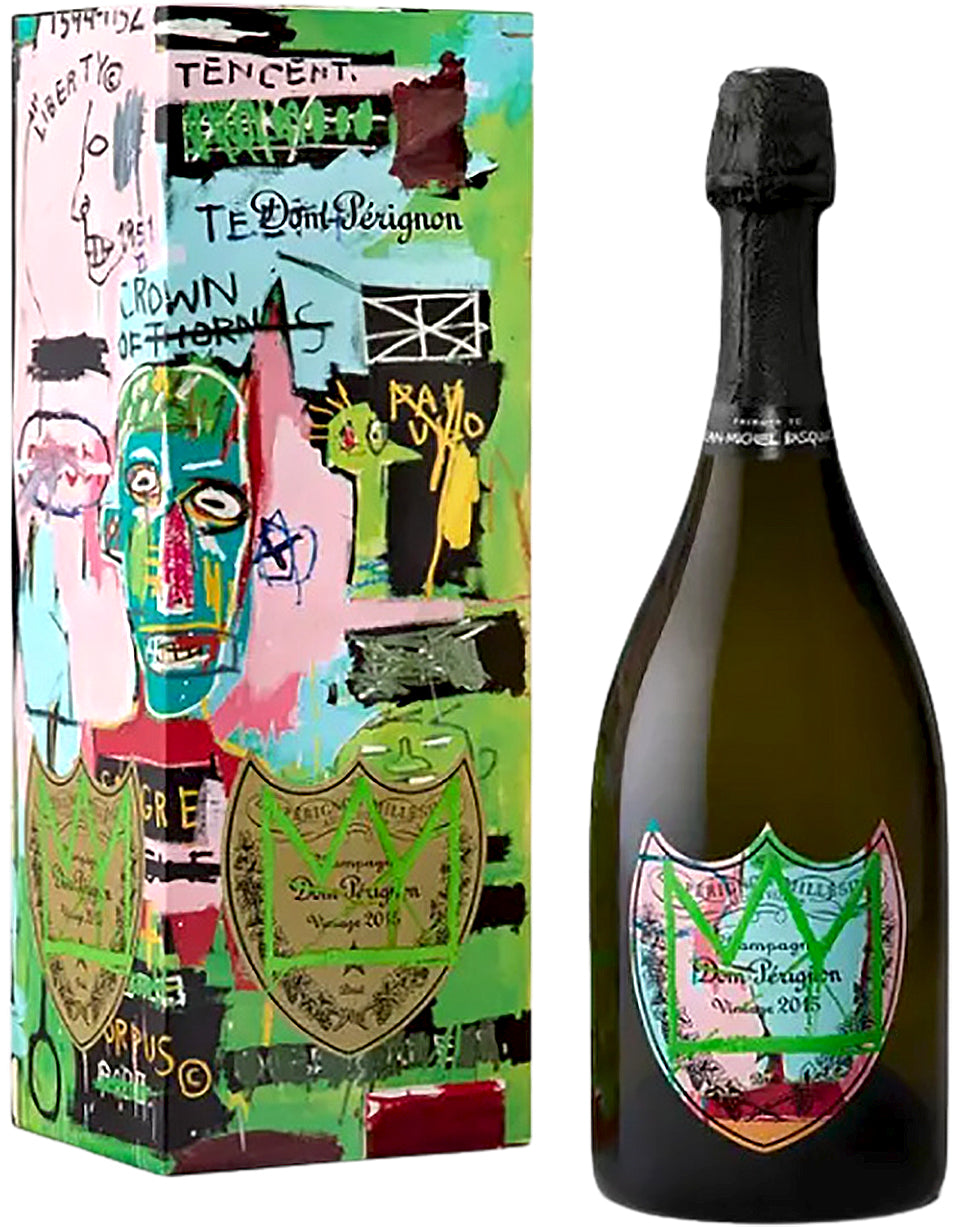 Dom Pérignon Vintage 2015 Special Edition Tribute to Jean-Michel Basquiat 3-Pack