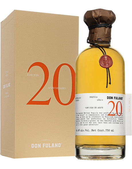 Buy Don Fulano 20th Anniversary Anejo Tequila