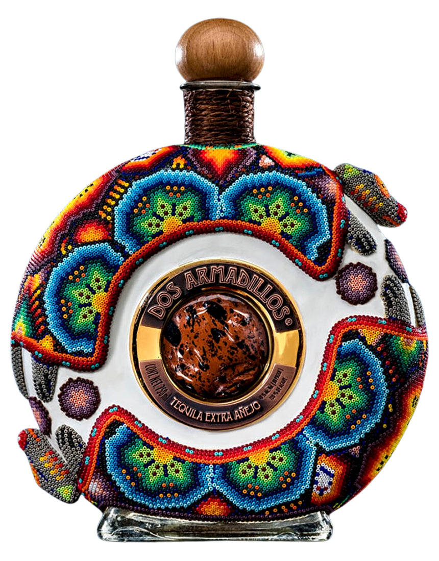 Dos Armadillos Tequila Extra Anejo Chaquira Collection - Dos Armadillos