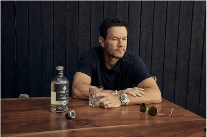 Mark Wahlberg drinking alcohol