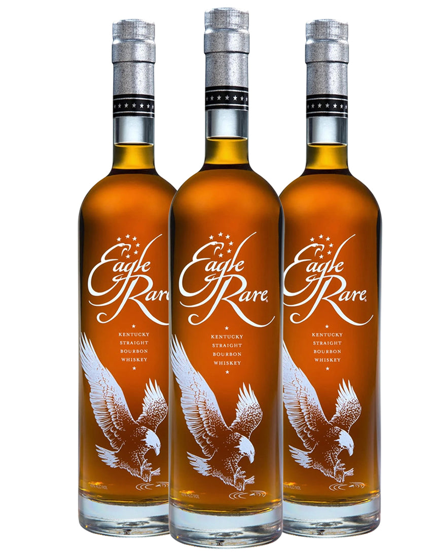 Eagle Rare 10 Year Old Whiskey 3-Pack - Combo