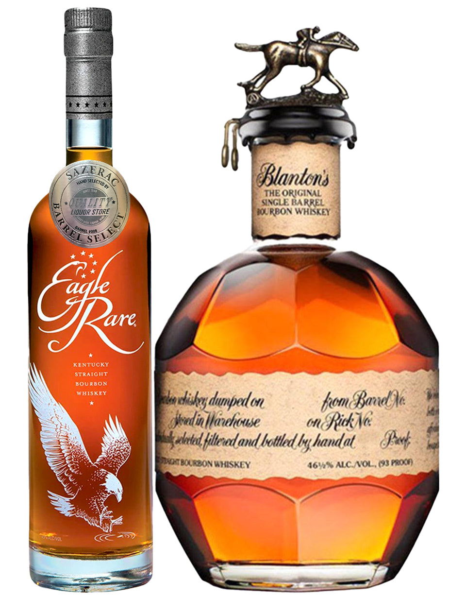 Buy Eagle Rare 10 Yr QLS Barrel Select & Blanton’s Bourbon 2-Pack Bundle