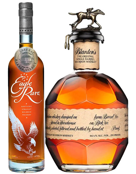 Eagle Rare 10 Yr QLS Barrel Select & Blanton's Bourbon 2-Pack