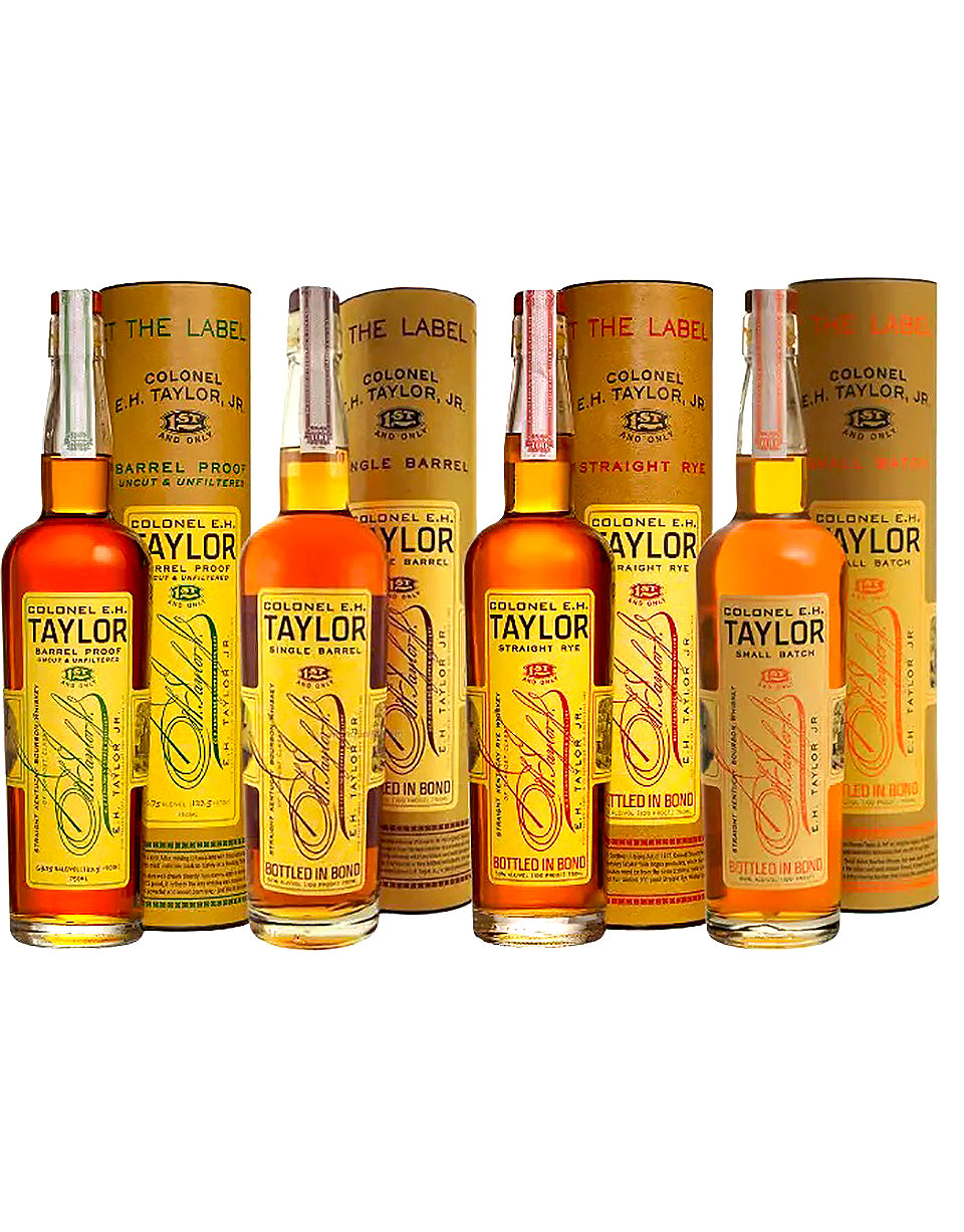 E.H. Taylor, Jr. Barrel Proof, Single Barrel, Rye & Small Batch Bundle