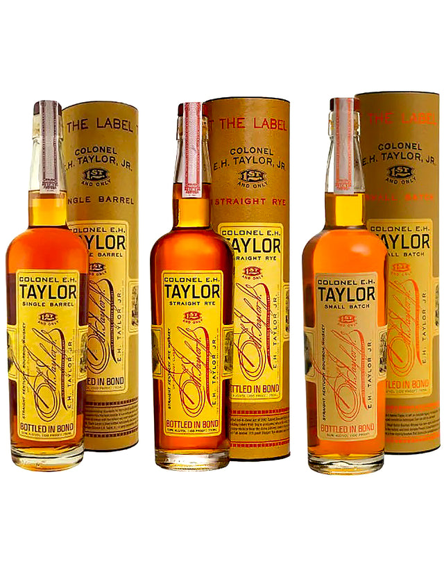 E.H. Taylor, Jr. Single Barrel, Rye & Small Batch Bundle