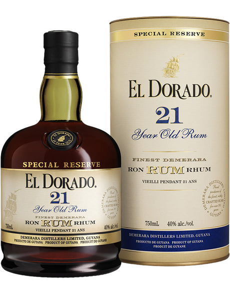 El Dorado 21 Year Old Special Reserve Rum - El Dorado