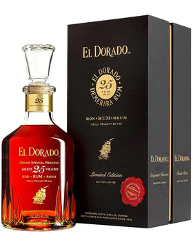 Buy El Dorado 25 Year Finest Demerara Rum
