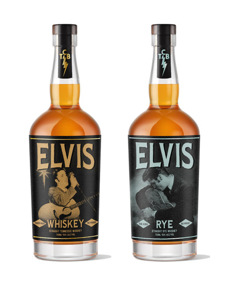 Elvis Presley Whiskey & Rye 2-Pack Bundle - Elvis