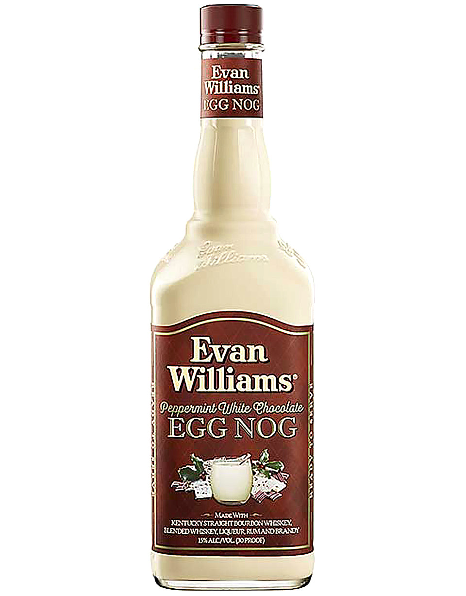 Buy Evan Williams Peppermint White Chocolate Eggnog – Quality Liquor Store