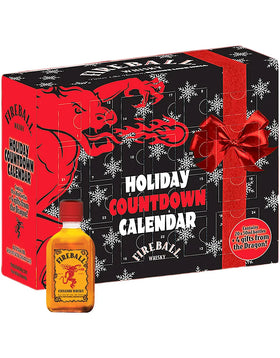 Buy Fireball Advent Holiday Countdown Calendar Gift Pack 50ml
