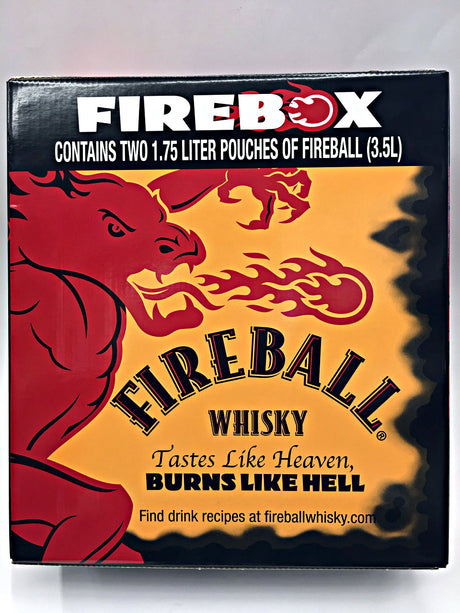 FireBall Cinnamon Whisky Box - Fireball