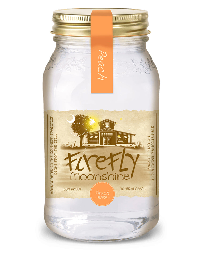 FireFly Peach Moonshine 750ml - FireFly Moonshine