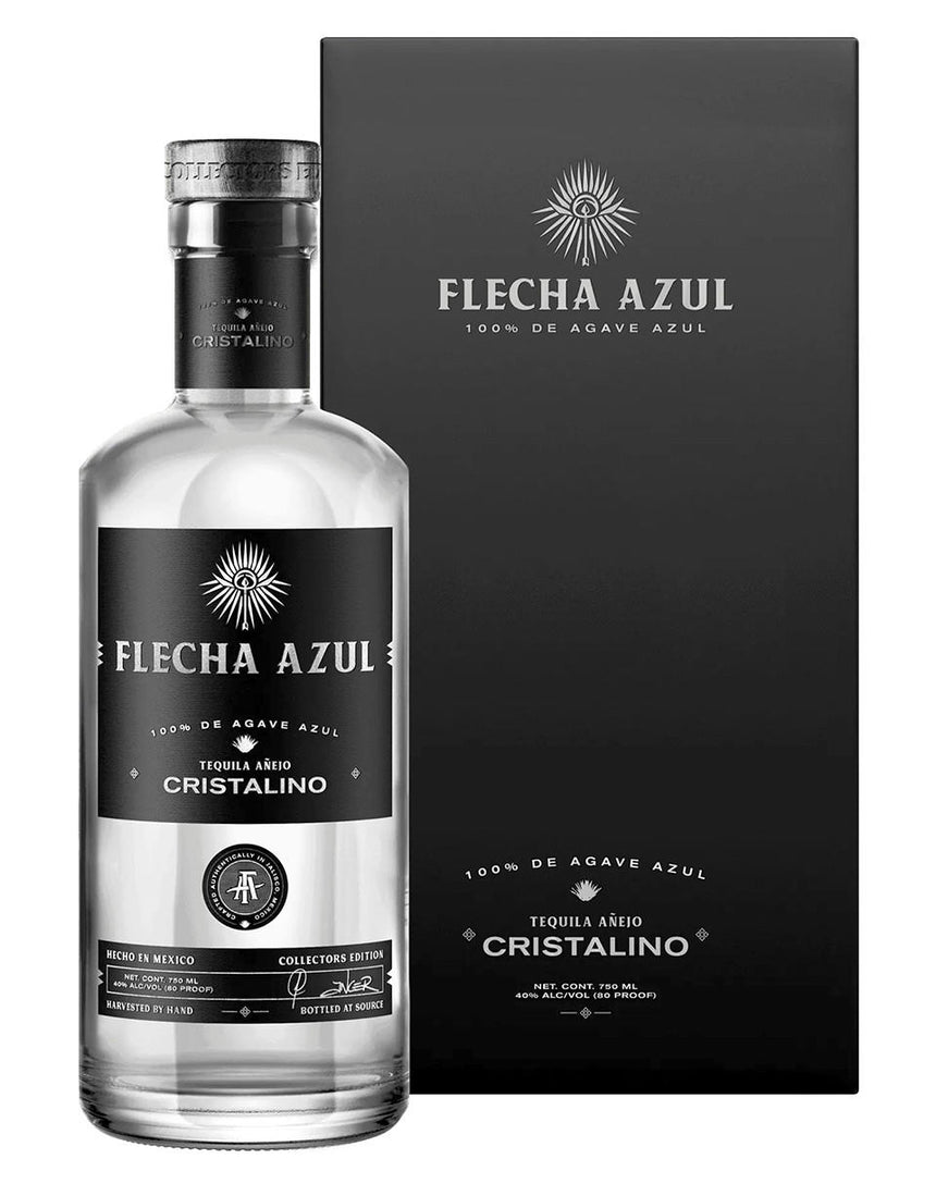 Flecha Azul Cristalino Tequila by Mark Wahlberg - Flecha Azul