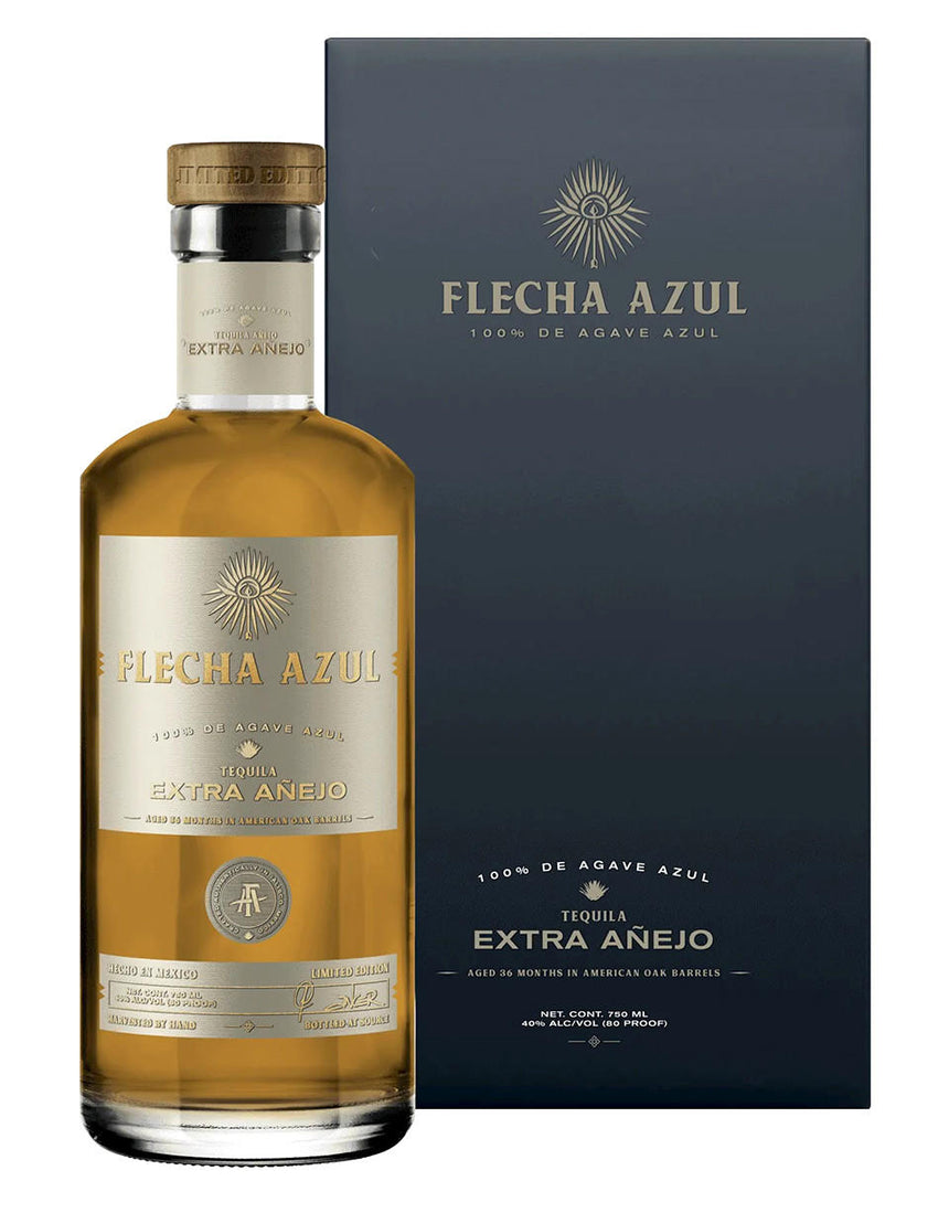 Flecha Azul Extra Añejo Tequila by Mark Wahlberg - Flecha Azul